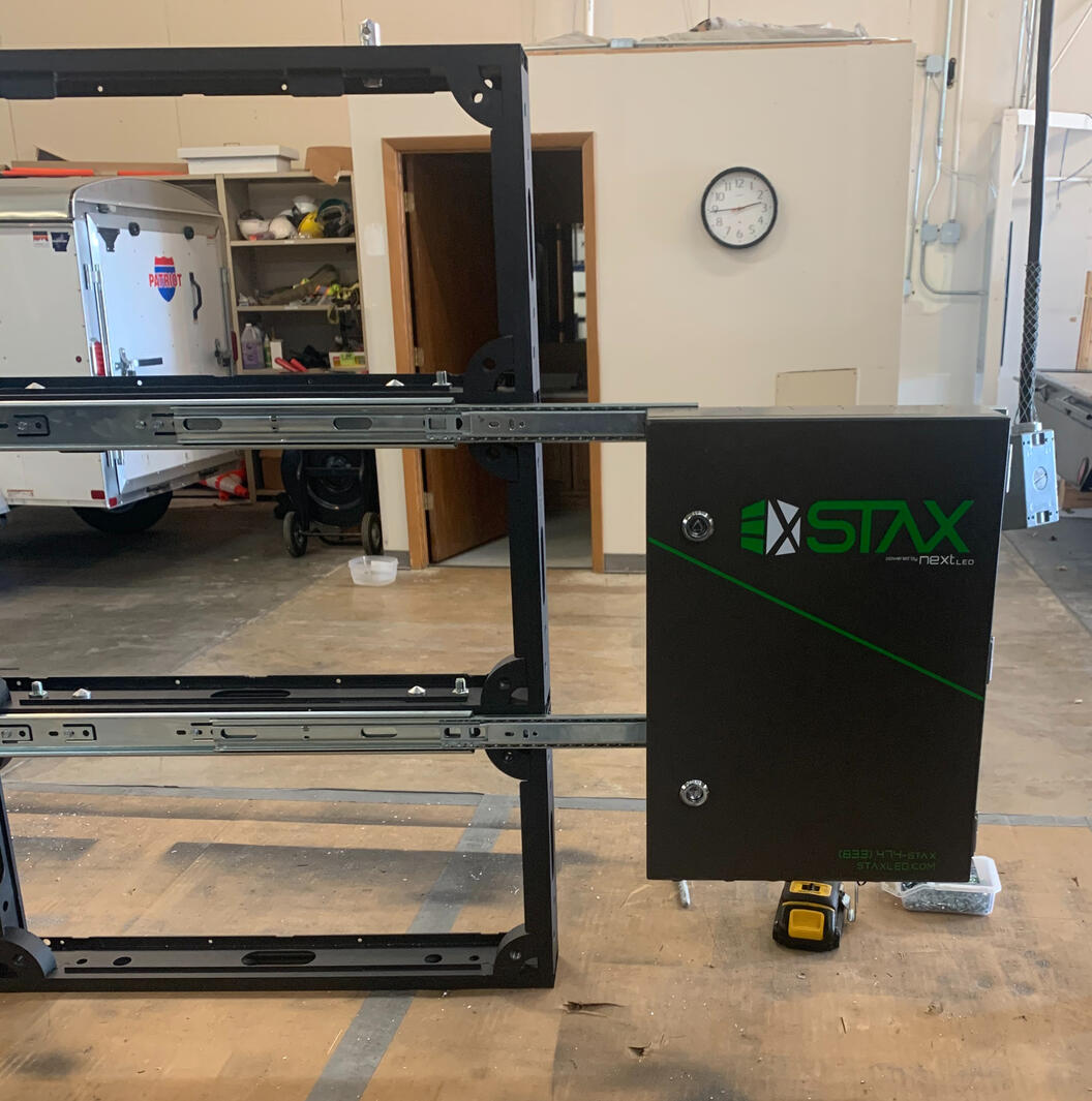 Controller slide mount extended